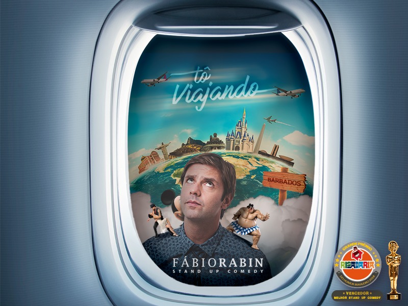 Fábio Rabin – “Tô Viajando” 07 de Outubro – Teatro Glauce Rocha – Campo Grande – MS