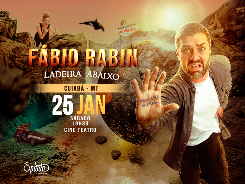 Fábio Rabin – Ladeira Abaixo – Cuiabá/MT – 25/01
